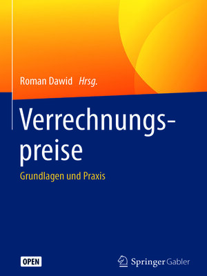 cover image of Verrechnungspreise